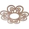 Ekena Millwork Cohen Wood Fretwork Pierced Ceiling Medallion, Wood (Paint Grade), 22"OD x 7 1/2"ID x 3/8"T CMWP22X22X0375COMF - alternate 4